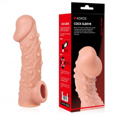 Насадка для члена Kokos Cock Sleeve CS 002 Розмір M — Keks-Hub