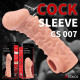 Насадка для пеніса Kokos Cock Sleeve CS 007, Розмір L - брендинг та маркування