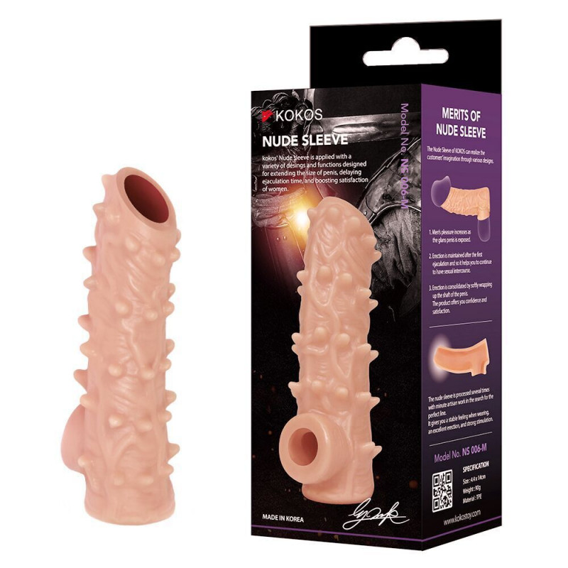 Kokos Nude Sleeve NS 006 L - вид збоку, деталі виробу