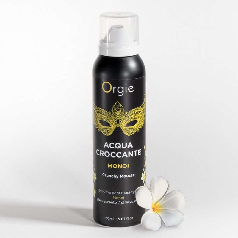 Масажна пінка Orgie Acqua Croccante Monoi 150 мл - упаковка, бренд Orgie
