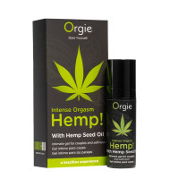 Збуджувальний гель Orgie Hemp! Intense Orgasm 15 мл тепло-холод
