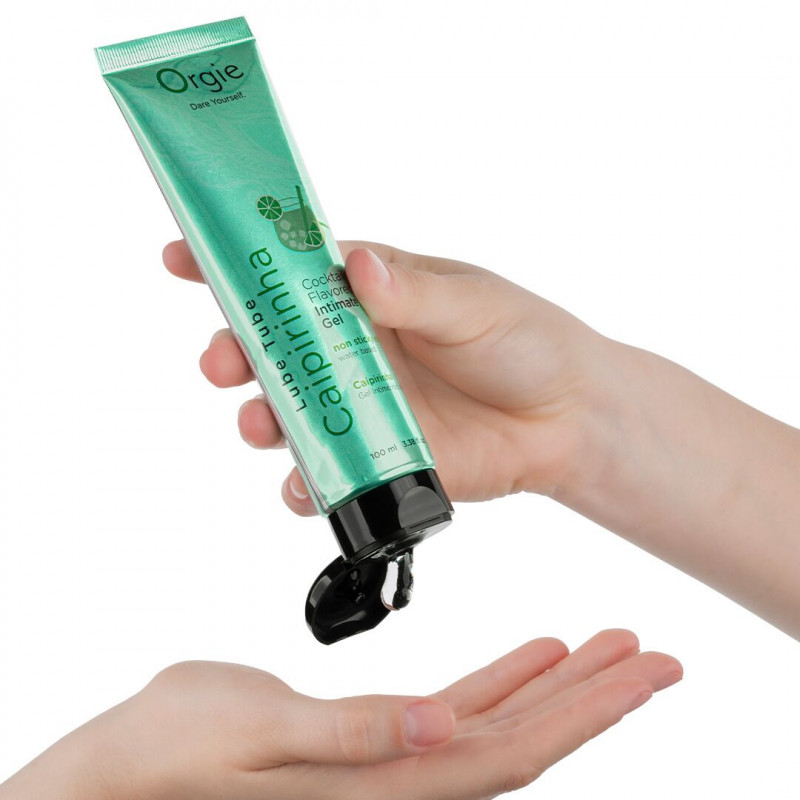 Оригінальна упаковка лубриканта Orgie Lube Tube Cocktail Caipirinha, 100 мл