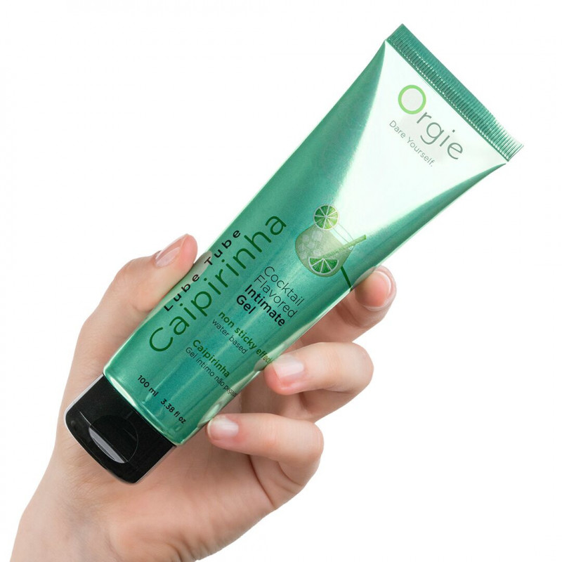 Текстура лубриканта Orgie Lube Tube Cocktail Caipirinha 100 мл, деталі