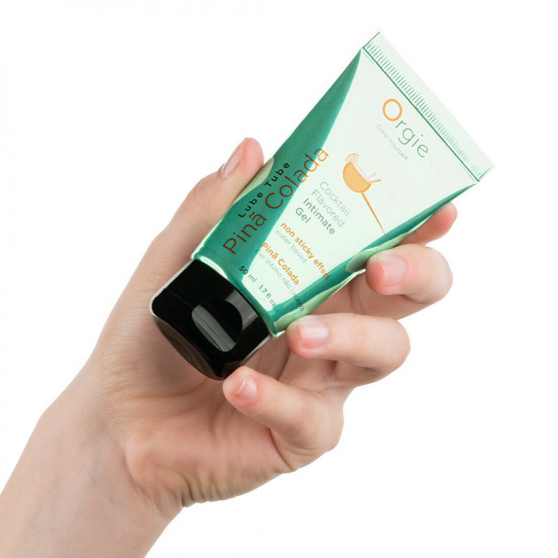Водний лубрикант Orgie Lube Tube Pina Colada 50 мл, текстура
