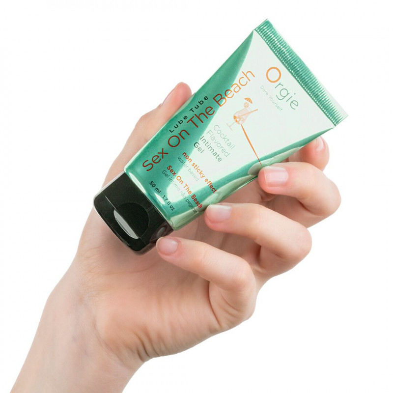 Прозора текстура лубриканту Orgie Sex On The Beach, водний, приємний на дотик