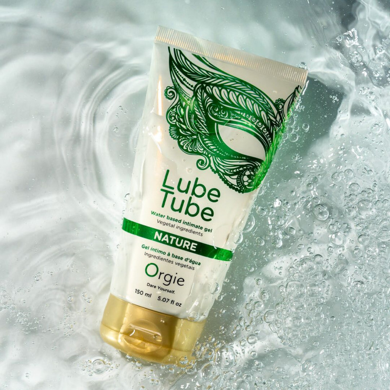 Демонстрація текстури лубриканту Orgie Lube Tube Nature 150 мл