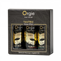 Набір олій для тантричного масажу Orgie Tantric Mini Size Collection 3x30 мл зволоження