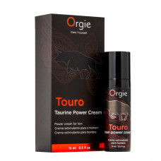 Крем для посилення ерекції Orgie Touro Power Cream 15 мл з таурином, гінкго та женьшенем — Keks-Hub