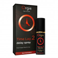 Спрей-пролонгатор Orgie Time Lag 2 Delay Spray 10 мл (без анестетиків, з екстрактом даміани)