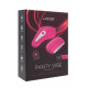Бездротовий пульт керування для вібратора Liebe Panty Vibe Recargable Cerise, зручний для зміни режимів вібрації та температури.