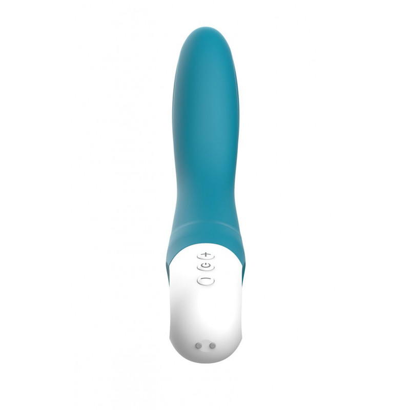 Вібратор точки G Liebe Bend It Rechargeable Ocean Blue: демонстрація гнучкості корпусу