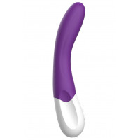 Вибратор точки G Liebe Bend It Rechargeable Purple, 10 режимов, очень мощный, гибкий ствол