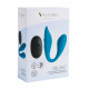 Подвійний вібратор S Pleasures Premium Delight бірюзовий: демонстрація 10 режимів вібрації для різноманітних відчуттів
