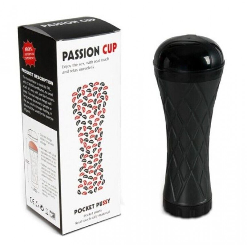 Мастурбатор Men Powerup Passion Cup Vagina - демонстрація використання (з можливим акцентом на безпеку)