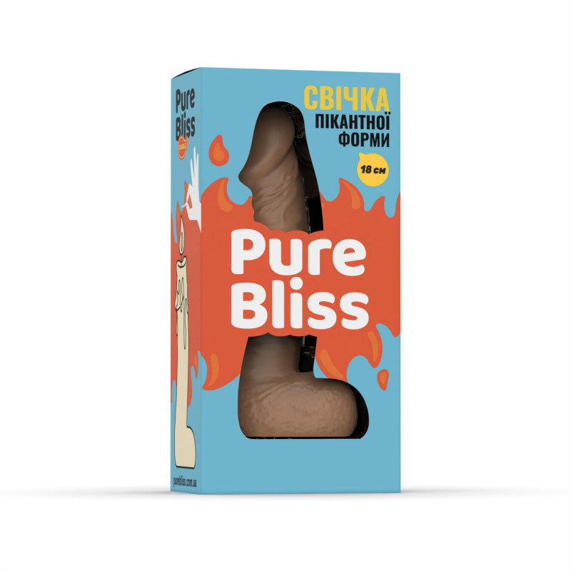 Свеча Pure Bliss BIG Brown в контексте, показывающая ее эстетику
