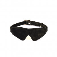Маска для глаз Liebe Seele Boudoir Amor Blindfold Black бархатная