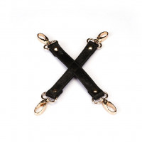 Крестовина для фиксации Liebe Seele Boudoir Amor Black, на карабинах