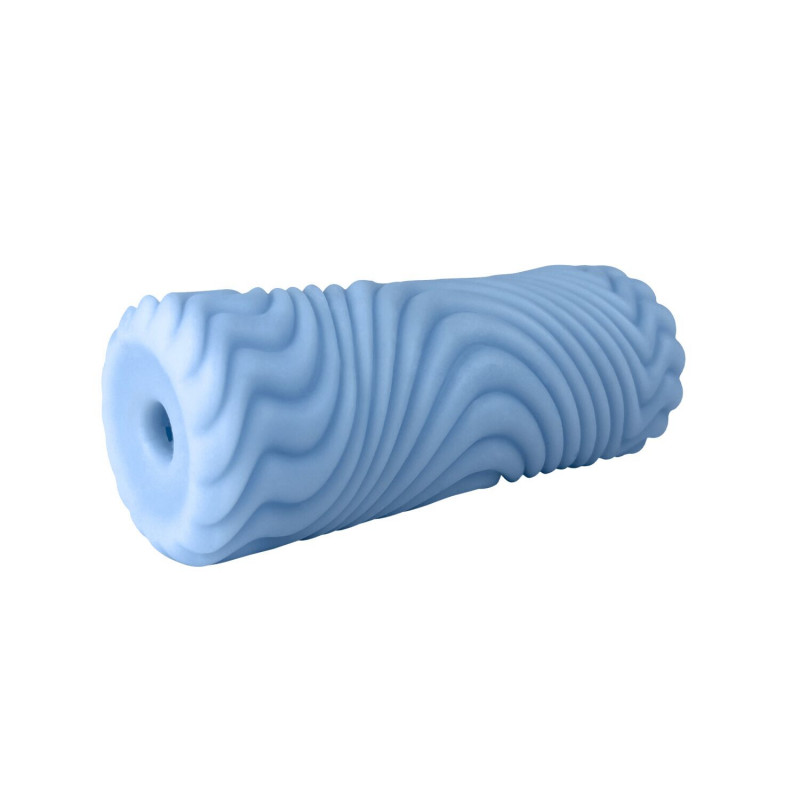 Детальний вигляд мастурбатора Wooomy Sasssy Abstract збоку, що демонструє його гнучкість