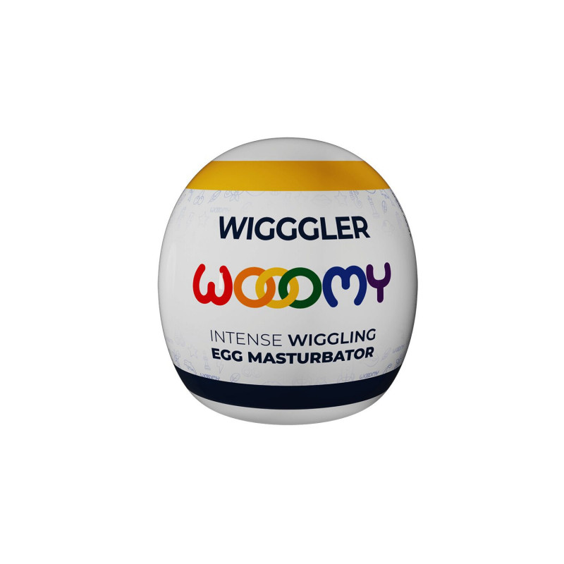 Мастурбатор Wooomy Wigggler Mini, компактний розмір, зручний для подорожей