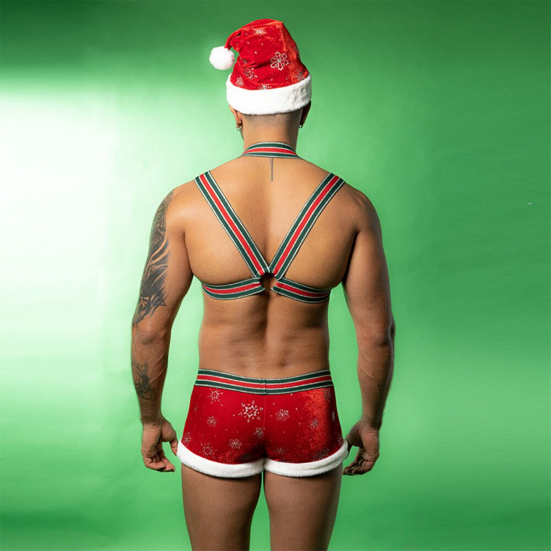 Чоловічий еротичний новорічний костюм JSY 9133 One Size: упаковка