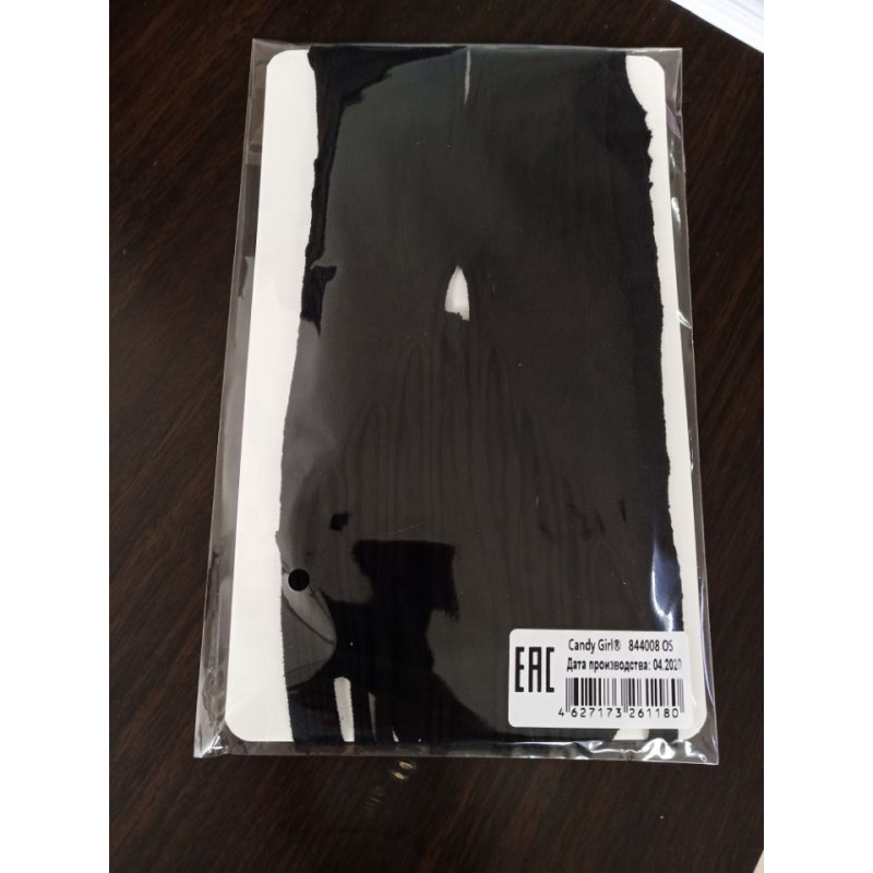 Колготки JSY WW7040 Black One Size - демонстрація еластичності по всій довжині