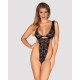 Боді JSY JS228160 Black S/M, вид збоку: підкреслює фігуру