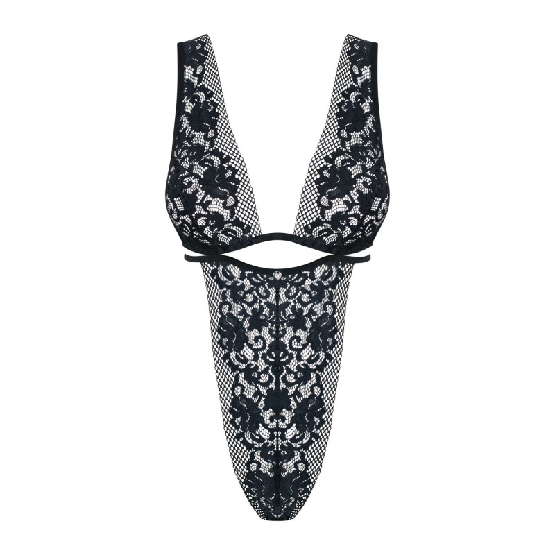 Упаковка брендового боді JSY JS228160 Black S/M