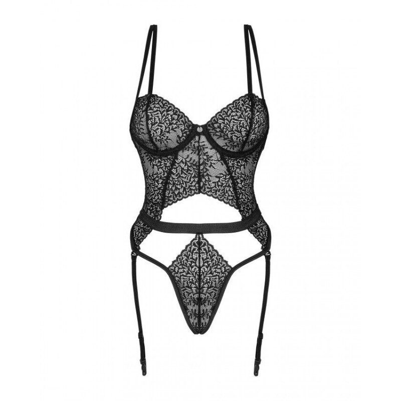 Чорне боді JSY JS228161 L/XL з упаковкою