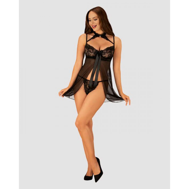 JSY JS228165 Black S/M - платье JSY, примерка, образ