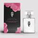 Парфуми з феромонами Obsessive Perfume Floral - Woody 30 мл, флакон збоку, демонструє його витончені форми