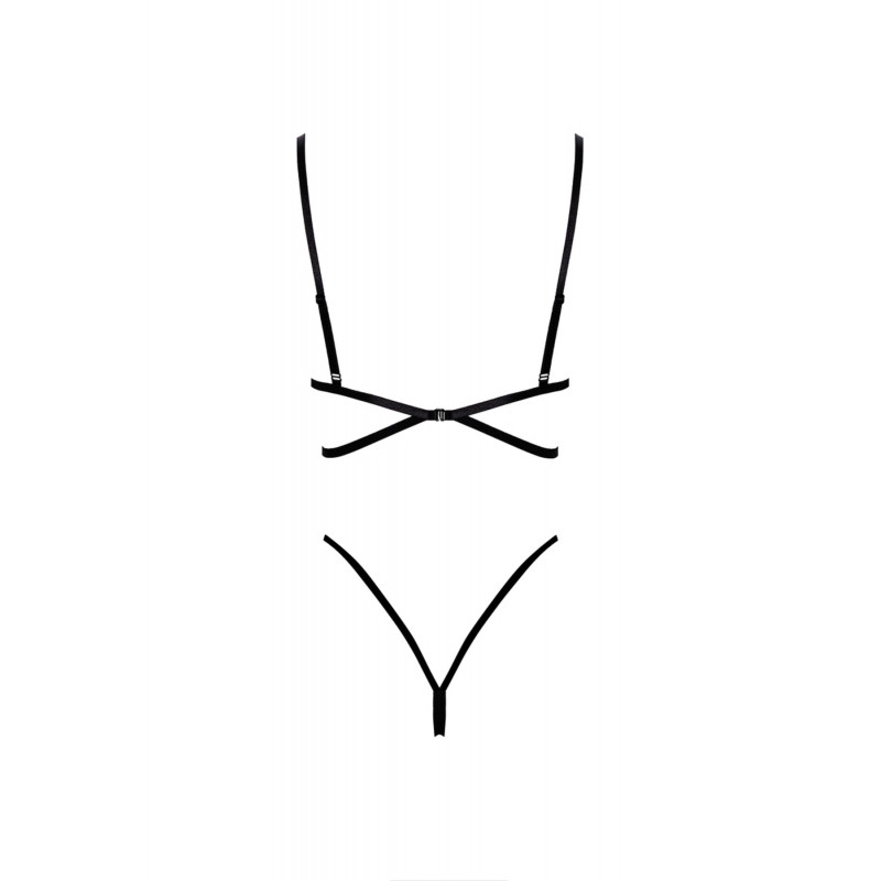 Комплект Noir Handmade Kissable French Kiss L/XL: деталі регулювання бретелей