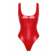 Боді Noir Handmade F352 Red powerwetlook body - XL, загальний вигляд, модель