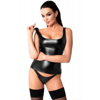 Топ Noir Handmade F346 Powerwetlook - M