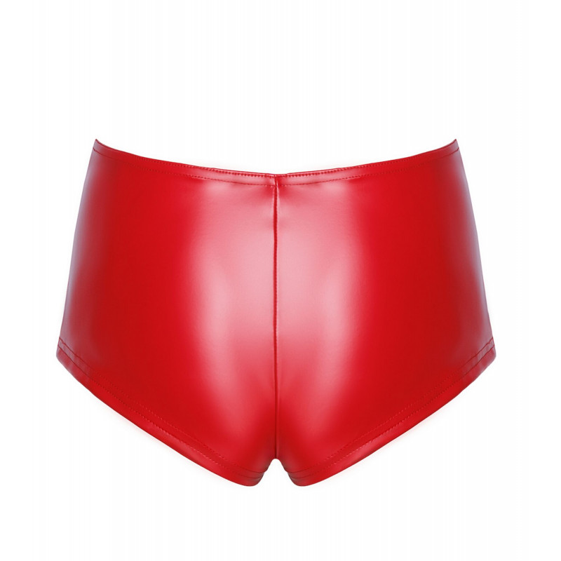 Шорти Noir Handmade F356 Red powerwetlook shorts - приклад стилізації
