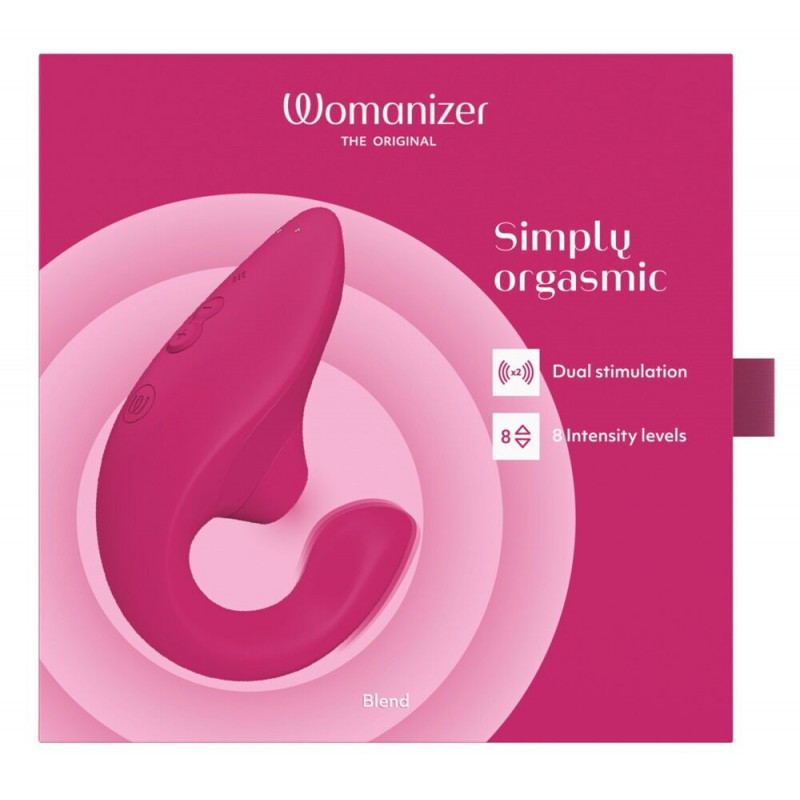 Womanizer Blend Vibrant Pink - комплект поставки