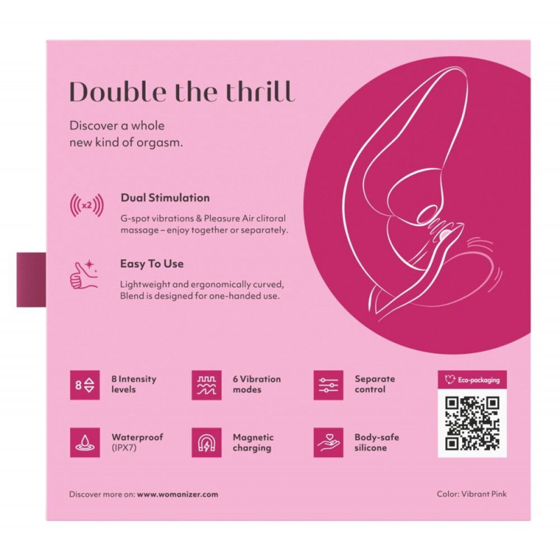 Womanizer Blend Vibrant Pink - варіанти кольору (якщо є)