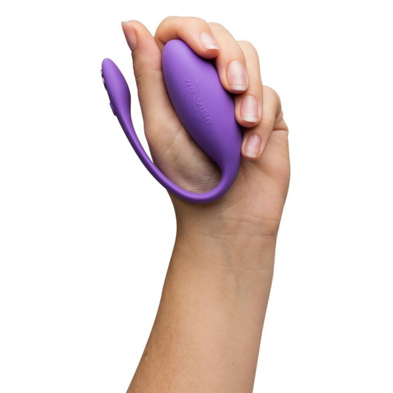 We-Vibe Jive Lite Purple - кнопка керування, інтуїтивно зрозуміле використання
