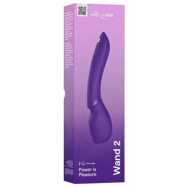 We-Vibe Wand 2 Purple: демонстрація роботи, потужні вібрації