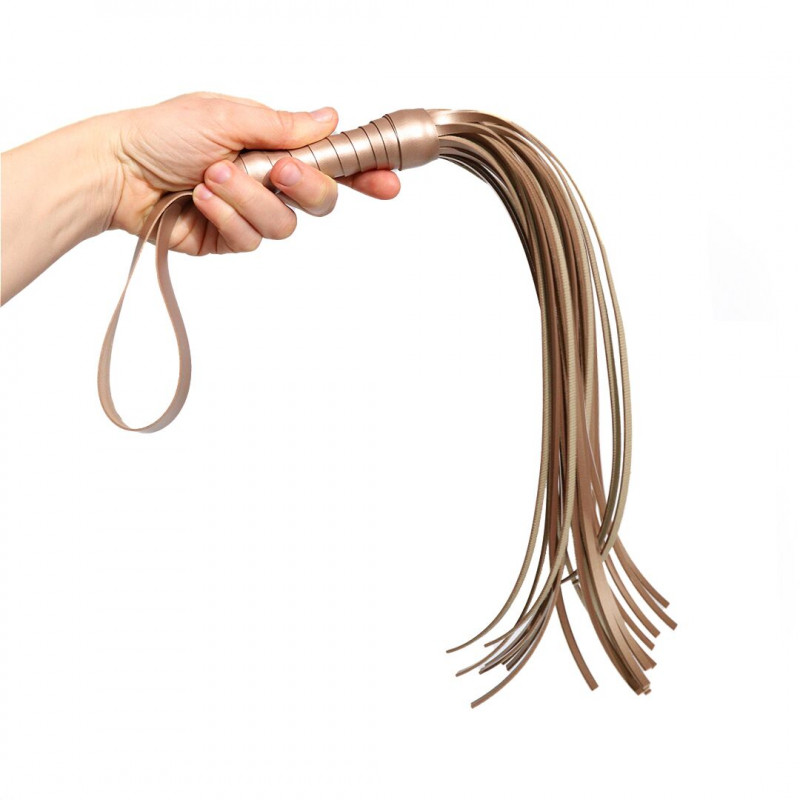 Батіг-флогер Art of Sex Бронзовий - елегантна упаковка, ідеально для подарунка