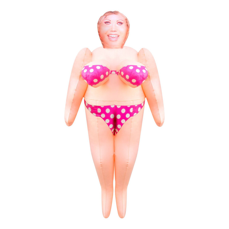 Надувна лялька Candy Dolls Amber в упаковці - демонстрація комплектації та брендування