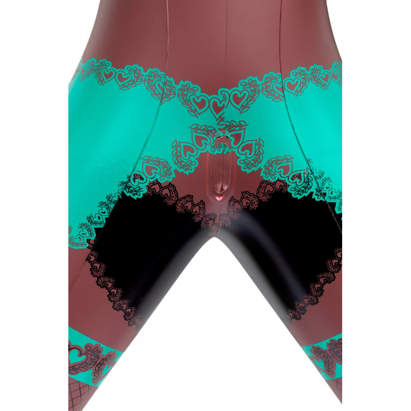 Деталі обличчя надувної ляльки Candy Dolls Angela - очі, губи, вираз