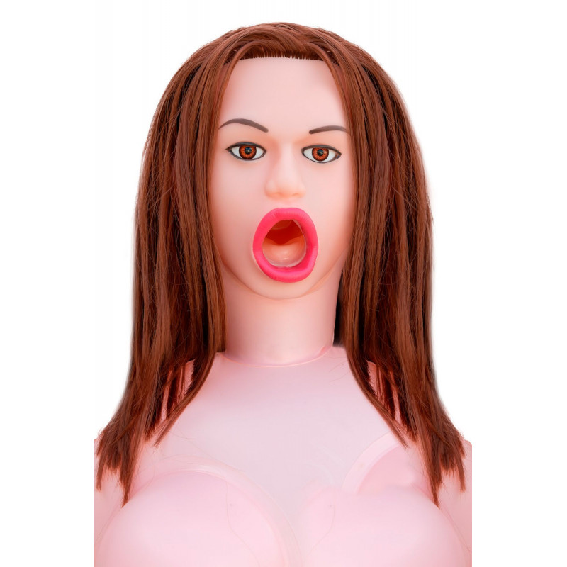 Надувна лялька Candy Dolls Hot Redhead, демонстрація текстури матеріалу