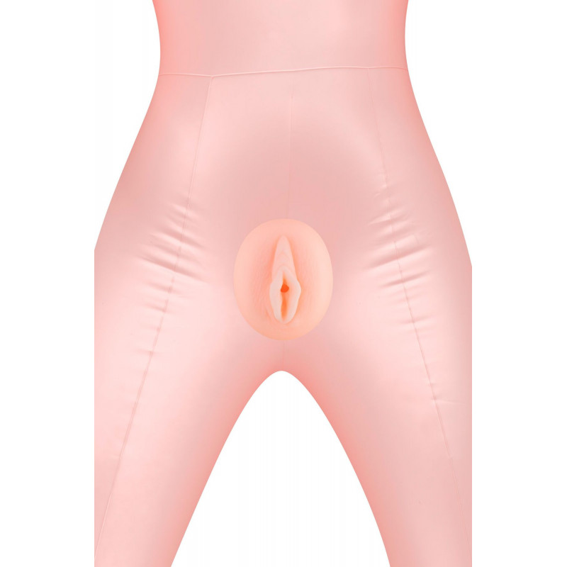 Надувна лялька Candy Dolls Hot Redhead, вид ззаду, що показує деталі спини