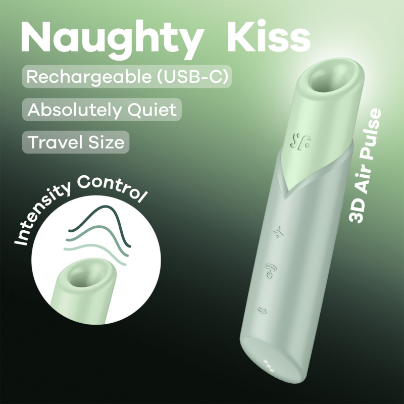 Satisfyer Naughty Kiss в дії: демонстрація роботи 30 режимів стимуляції