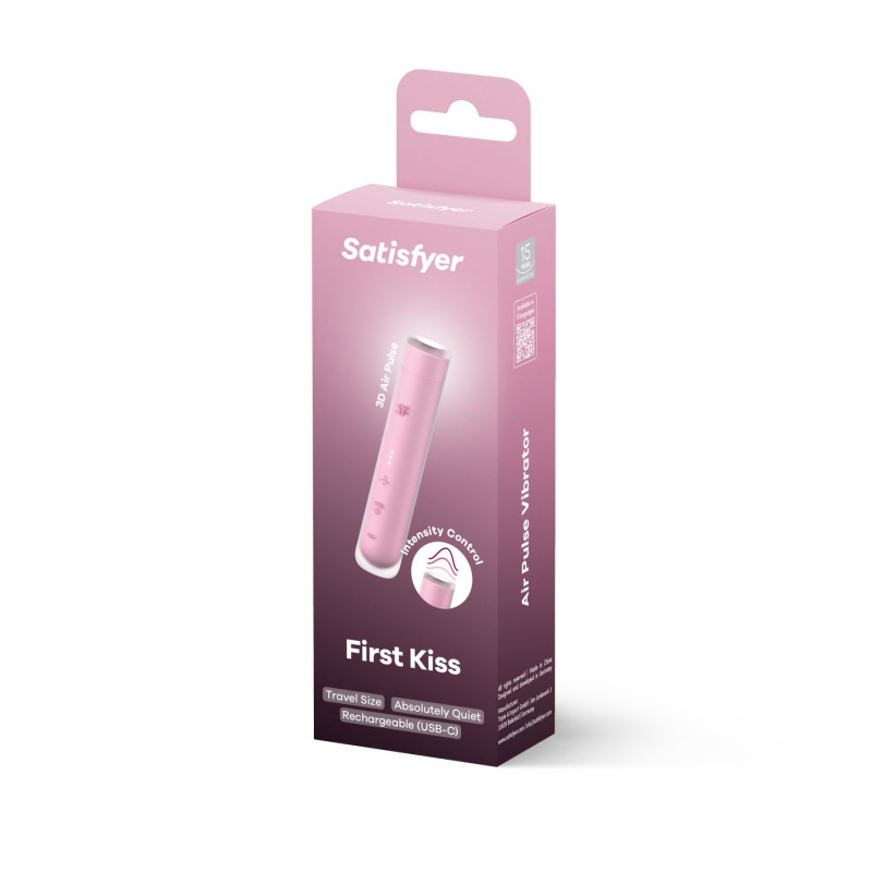 Детальний вигляд на кнопку керування Satisfyer First Kiss 3D Air Pulse