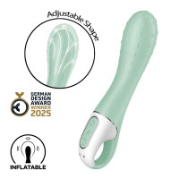 Вибратор точки G Satisfyer Air Pump Vibrator 3, надуваемый, 12 режимов