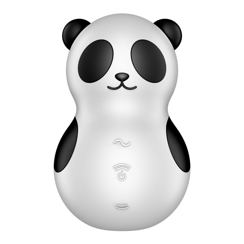 Satisfyer Pocket Panda збоку: ергономічна форма та деталі дизайну