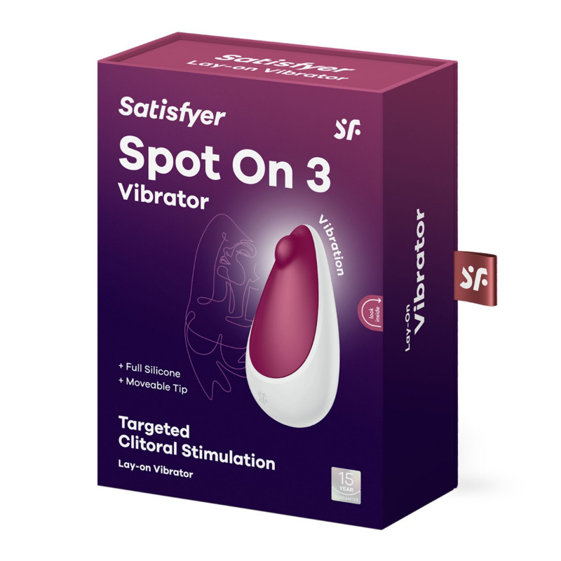 Satisfyer Spot On 3 Berry: демонстрація упаковки та комплектації
