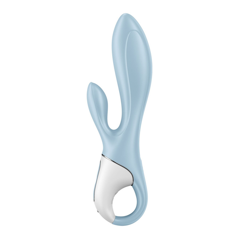 Вібратор-кролик Satisfyer Air Pump Bunny 1, детальний вигляд збоку, демонструє контури