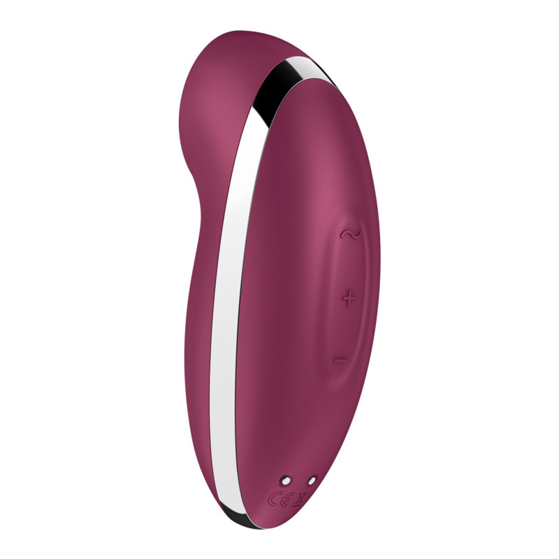 Satisfyer Tap & Climax 2 Red: деталі управління, кнопки, індикатори